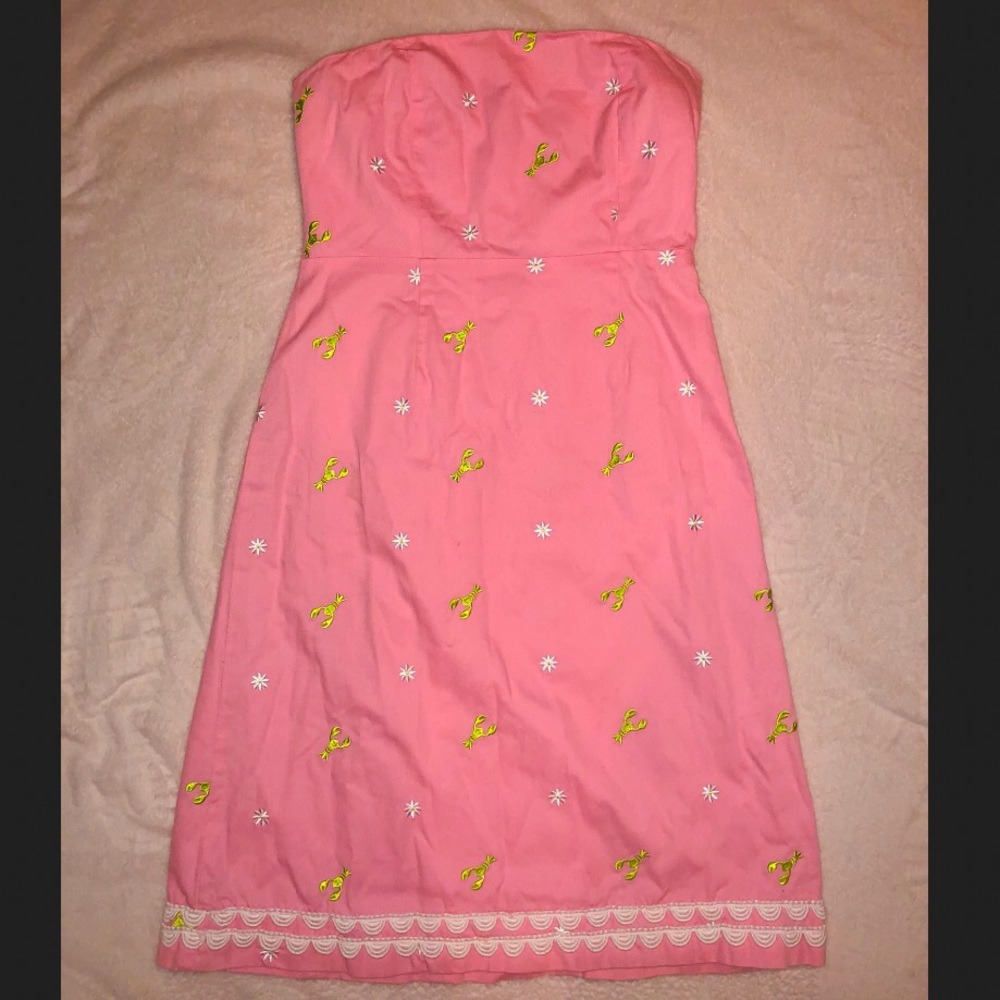 Lilly Pulitzer Embroidered and Lace Dress